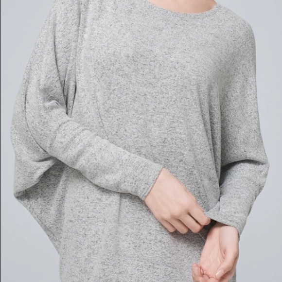 White House Black Market Tops - 🟢 🆕 WHBM Gray Dolman Knit Top: XL